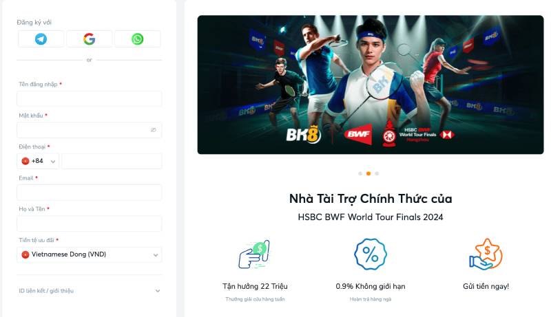 BK8 Hollywood - link đăng nhập nhà cái thể thao bk8 tháng 9/2025 12 Đăng Ký Tài Khoản BK8 – Tham Gia Chỉ Trong Vài Phút